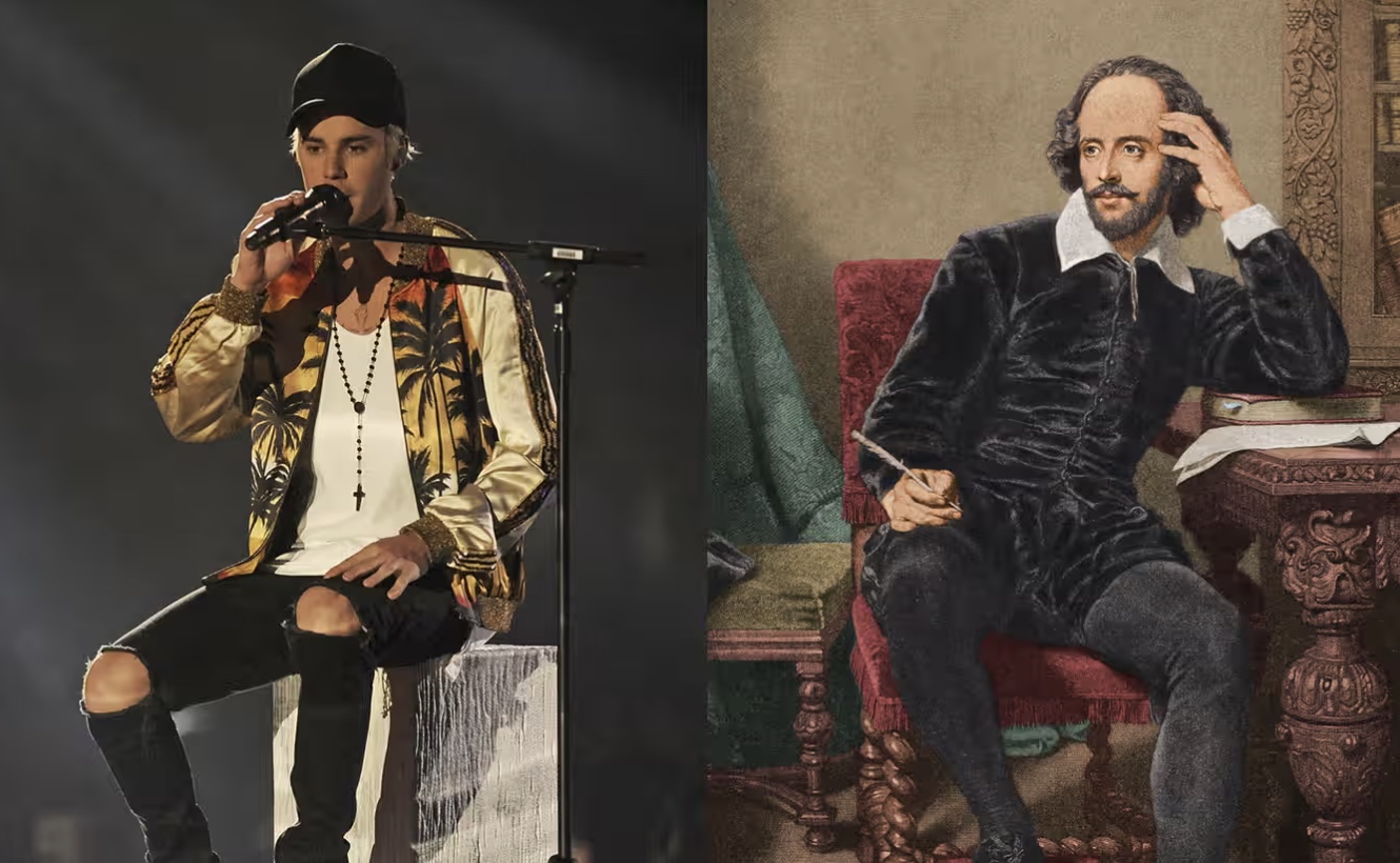 Who said it: William Shakespeare or Justin Bieber?